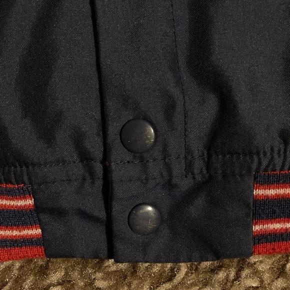 Detroit Red Sox blue and red snap button jacket. - Picture 3 of 8